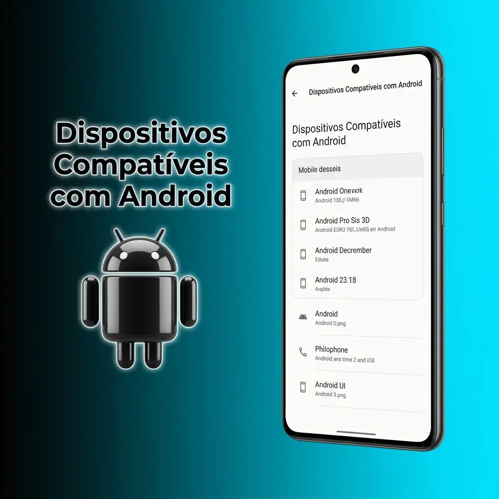 Lista de dispositivos Android compatíveis por faixa de preço: entrada, intermediário e premium, testados entre 2020 e 2025