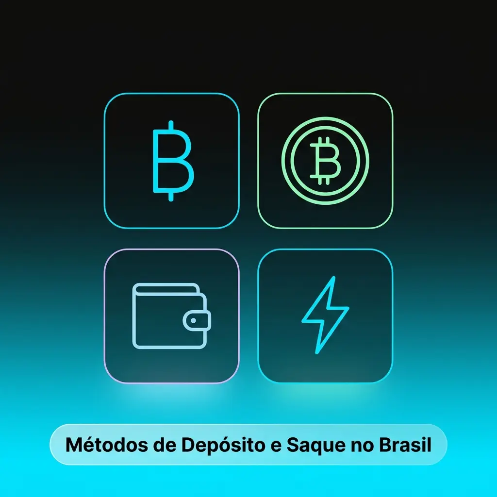 Métodos de depósito e saque em criptomoedas no Brasil: Bitcoin, Ethereum, USDT e mais opções disponíveis